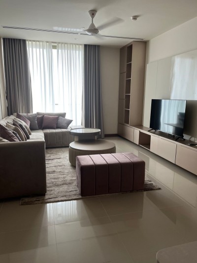 Tastefully furnished high floor rental at The Grand