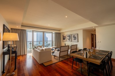 High floor ocean view Cinnamon Life rental