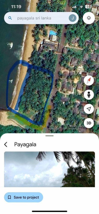 Beach front land for Sale in Payagala-4